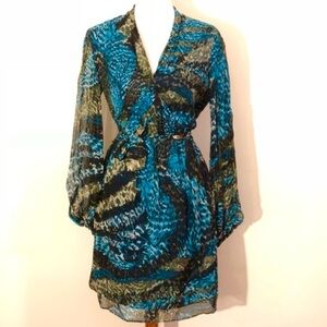 NWT Laundry Silk Chiffon Dress, Sz 6